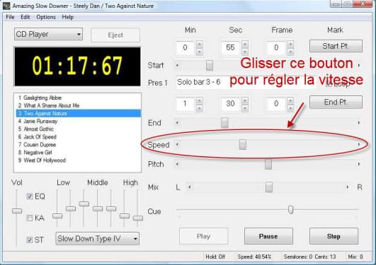 ralentisseur musique ralentisseur musique